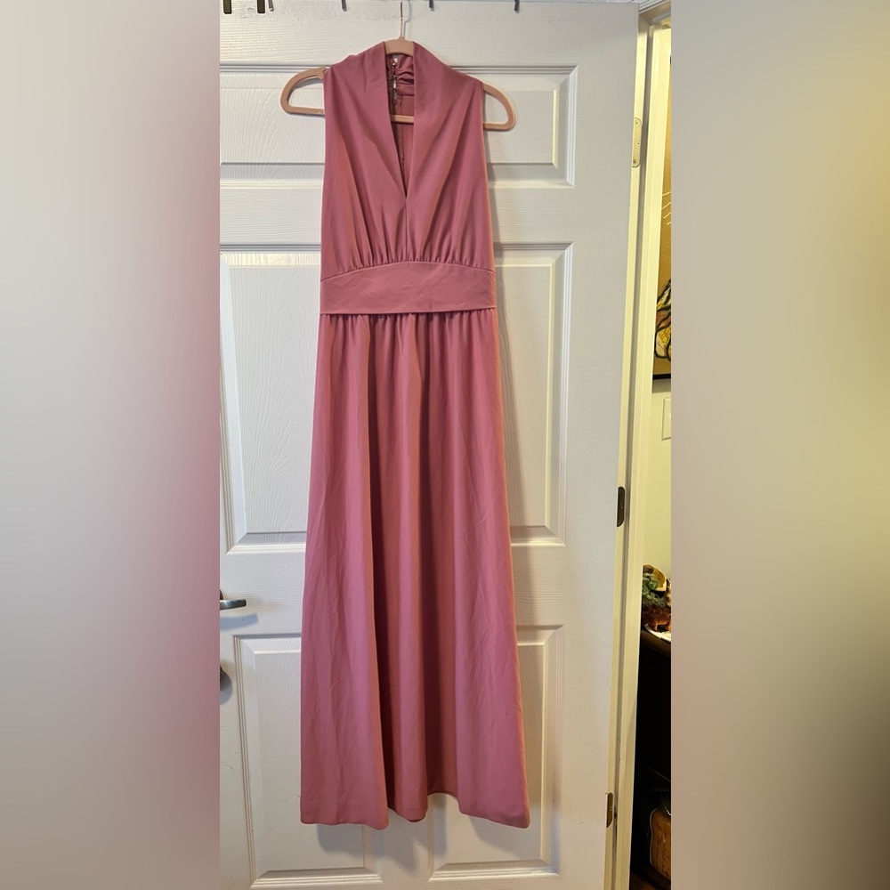 Vintage pink maxi
